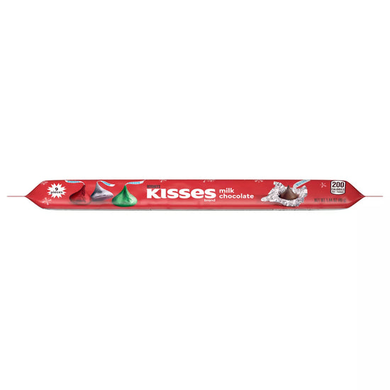 candy - hershey's milk chocolate kisses - holiday sleeve by redstone foods inc