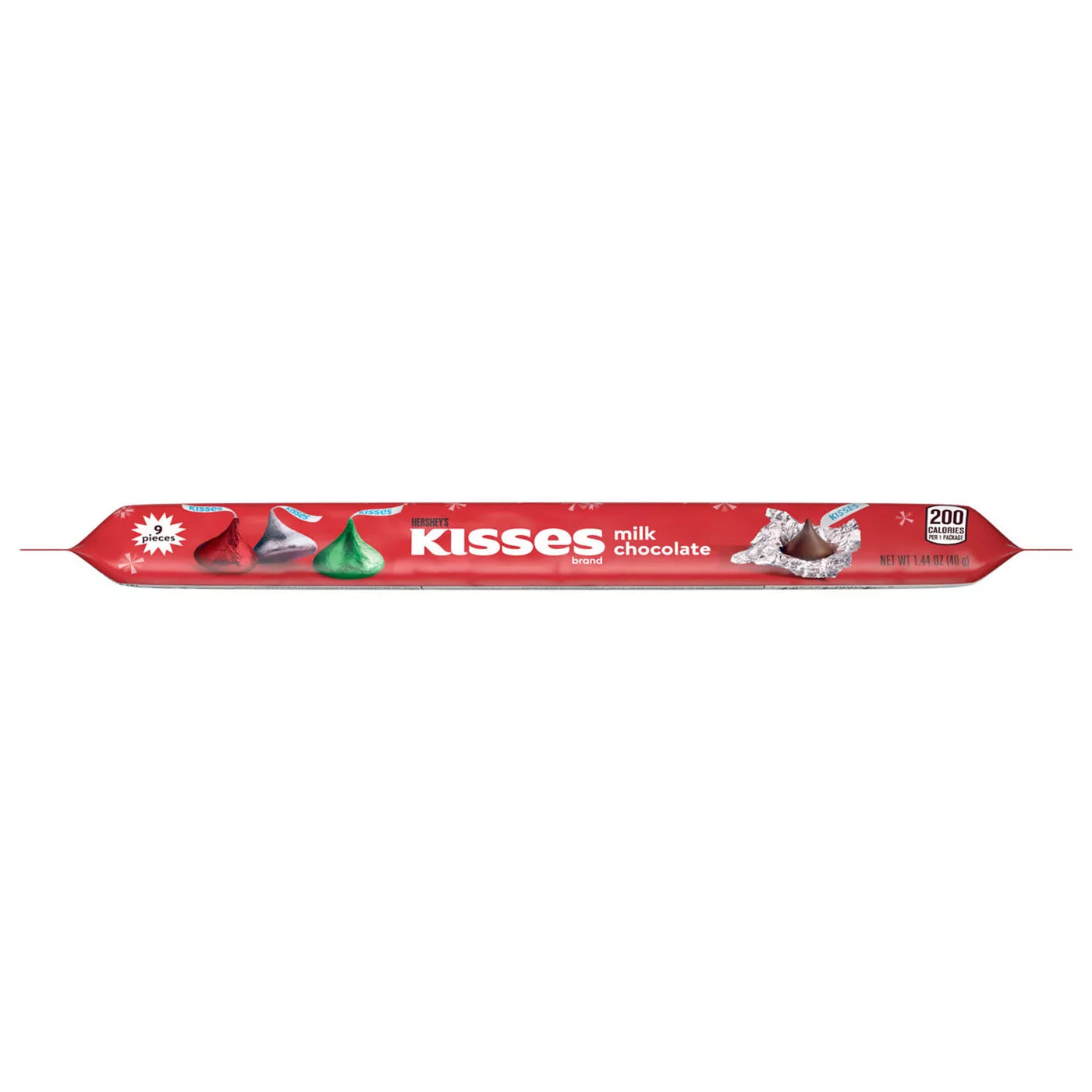 candy - hershey's milk chocolate kisses - holiday sleeve by redstone foods inc