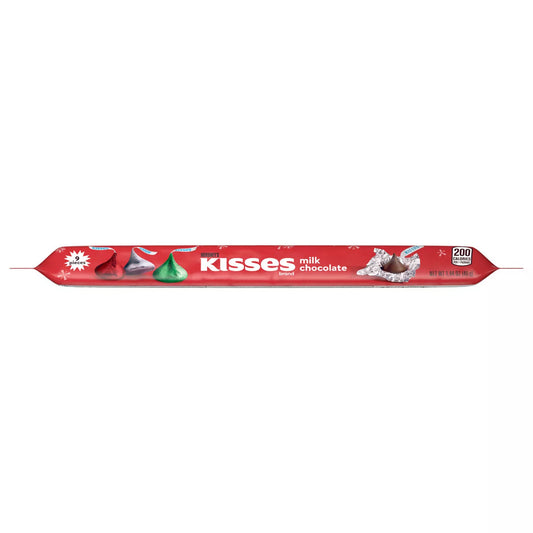candy - hershey's milk chocolate kisses - holiday sleeve by redstone foods inc
