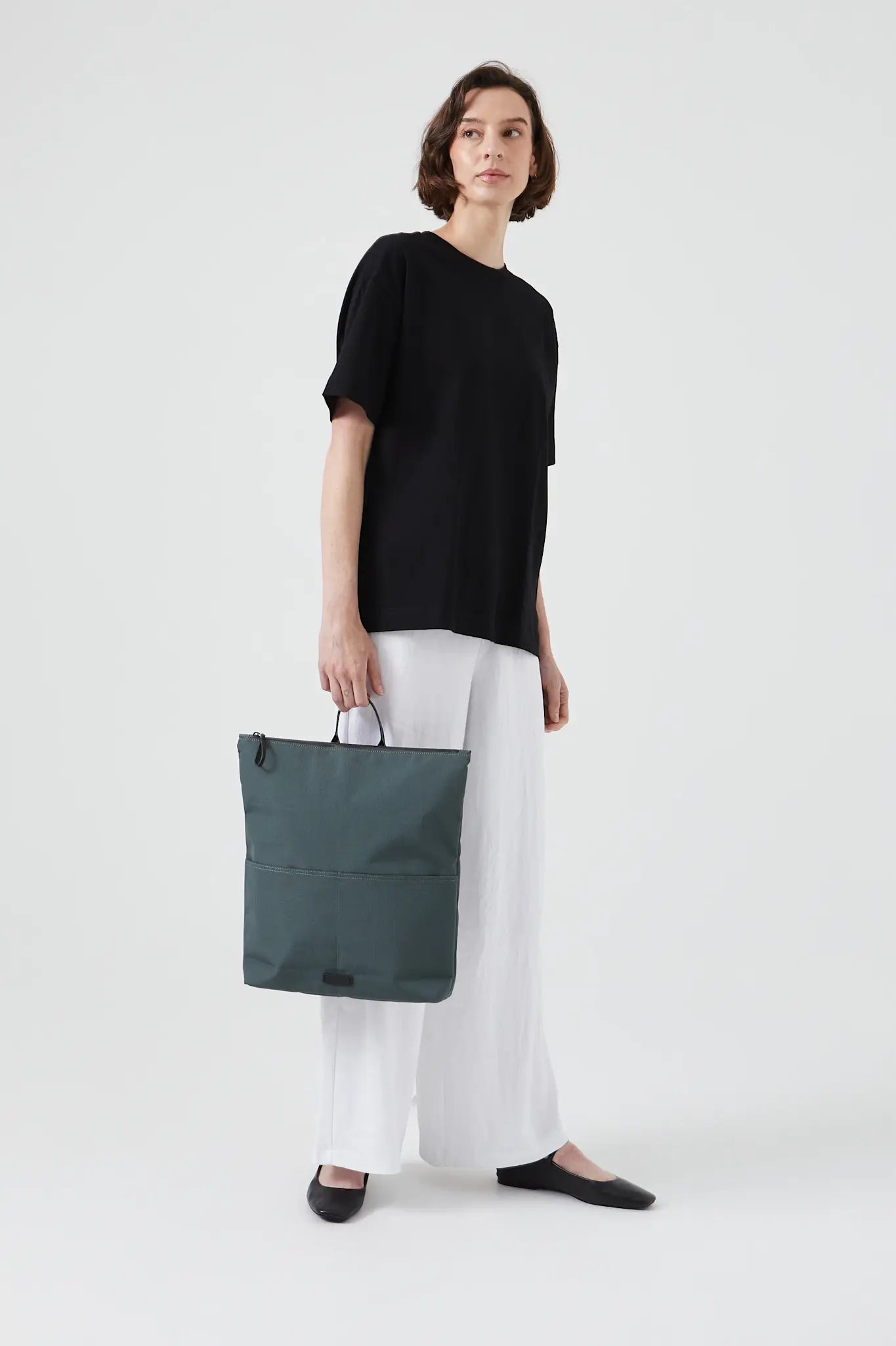 backpack tote - fitted - "gare" - 2 colors by lefrik us