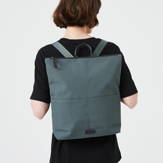 backpack tote - fitted - "gare" - 2 colors by lefrik us