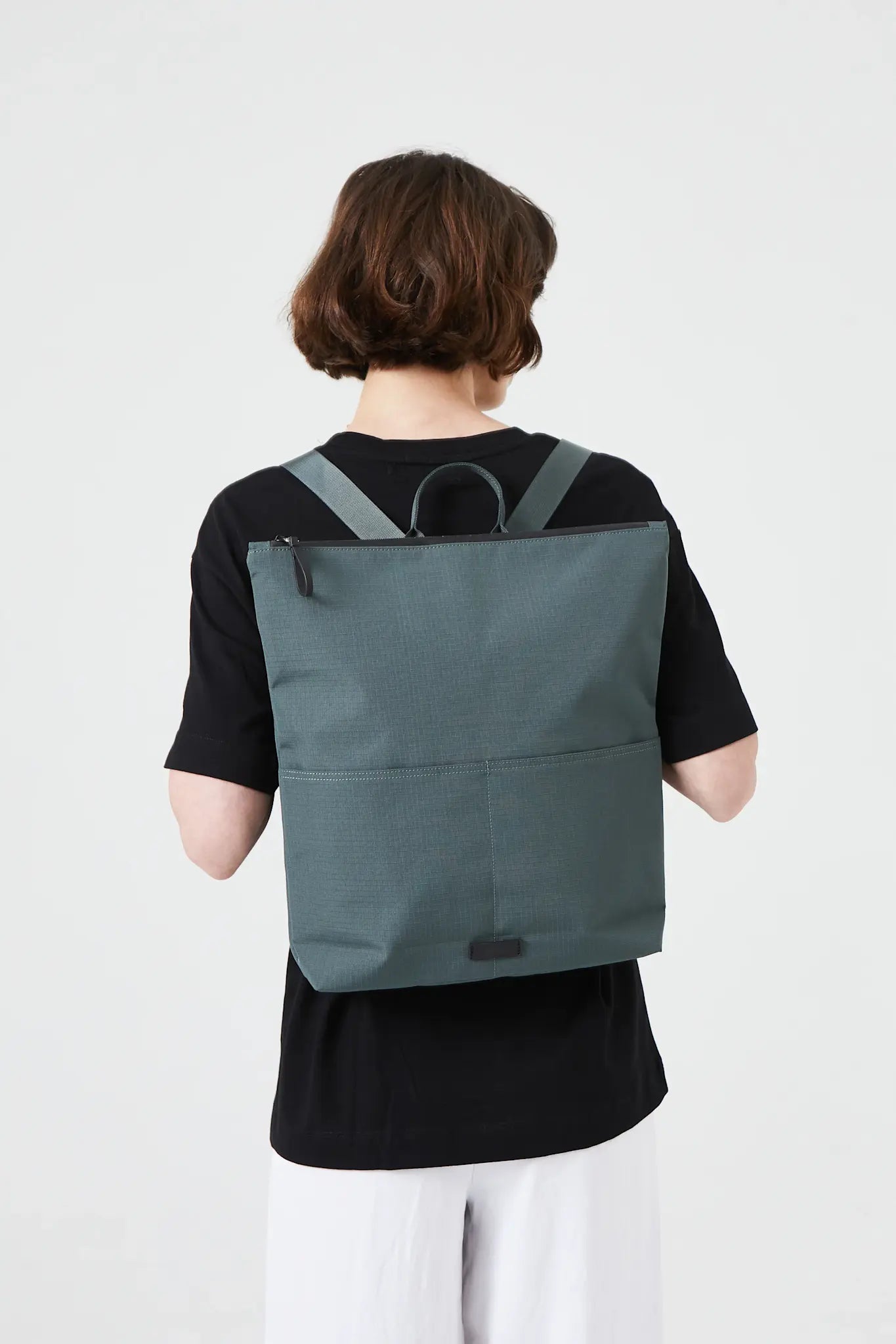 backpack tote - fitted - "gare" - 2 colors by lefrik us