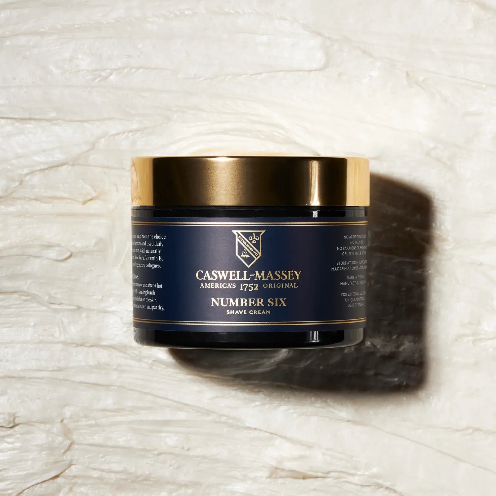 shave cream - number six - 8oz jar by caswell massey