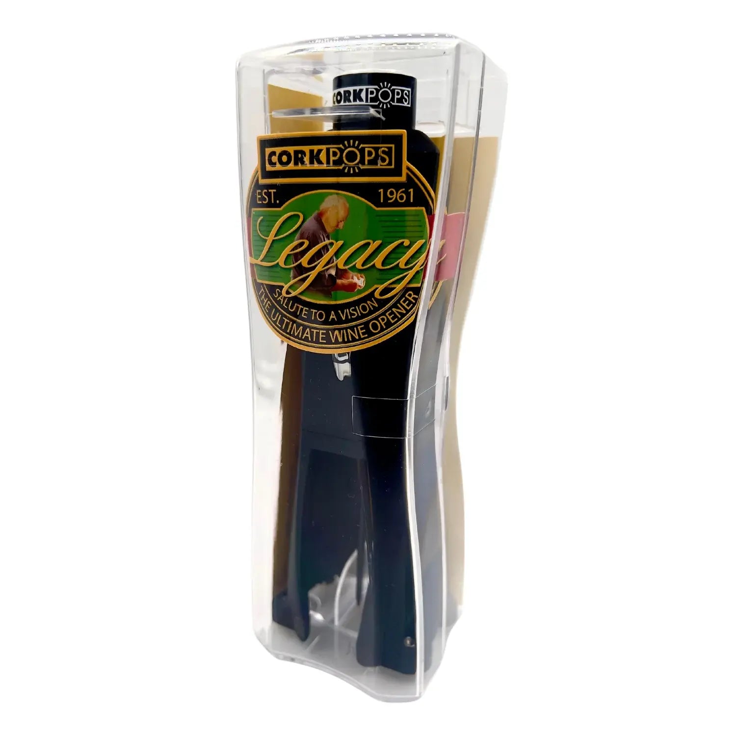 cork pops - legacy - black by corkpops