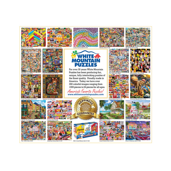 puzzle - 1000pc - things i ate as a kid by white mountain puzzles