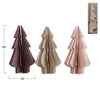 tree - handmade recycled paper - plum - 10" x 18" by creative co-op