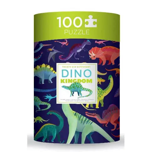 puzzle - 100-piece - 36 dino kingdom by crocodile creek