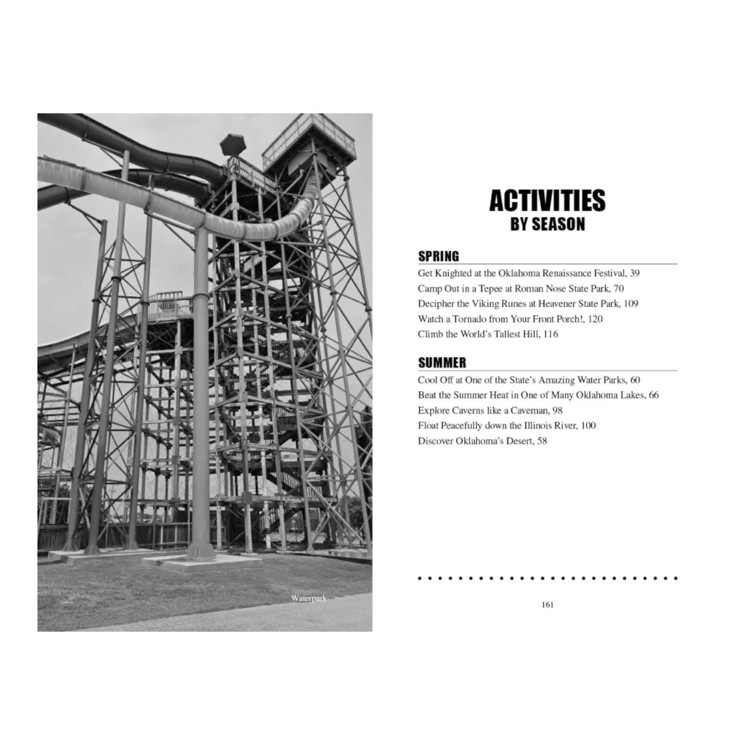book - 100 things to do in oklahoma by reedy press