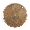 calendar - 100-year - antiqued brass by ten thousand villages