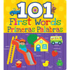 board book - 101 first words in english/spanish by gibbs smith