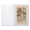 book - "write now" journal - every day is a beautiful day by compendium