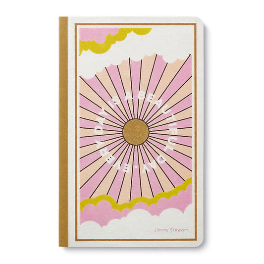 book - "write now" journal - every day is a beautiful day by compendium