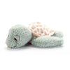 toy - animal plush - sea fuzzlez turtle - 10" by the petting zoo