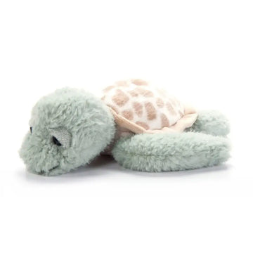 toy - animal plush - sea fuzzlez turtle - 10" by the petting zoo