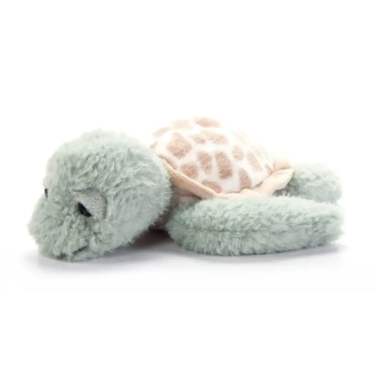 toy - animal plush - sea fuzzlez turtle - 10" by the petting zoo