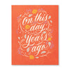card - bday - on this day years ago by compendium