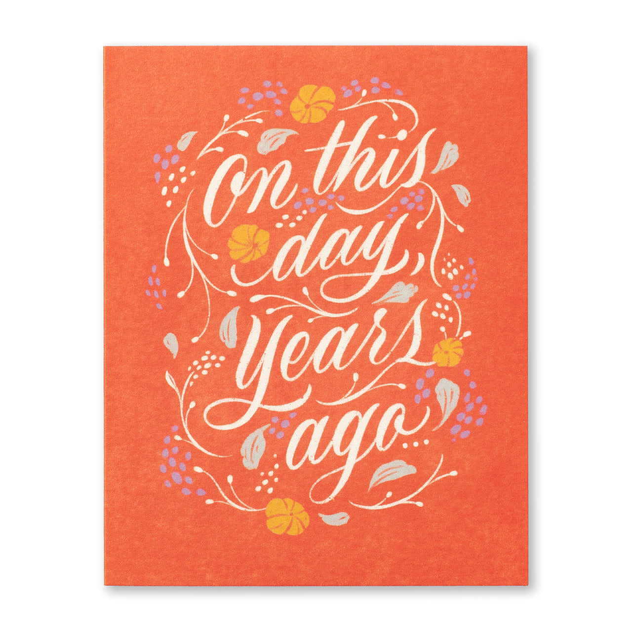 card - bday - on this day years ago by compendium