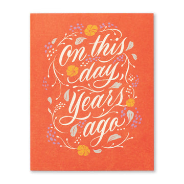 card - bday - on this day years ago by compendium