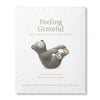 book - feeling grateful (bear plush companion) by compendium