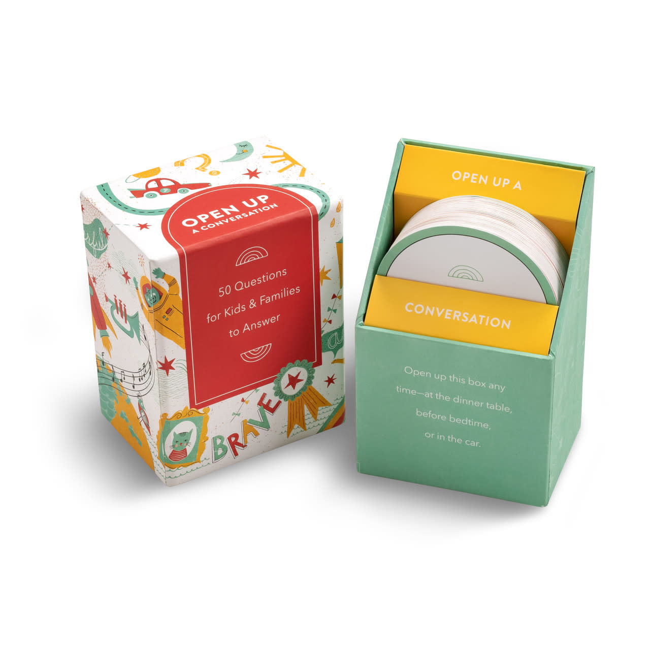 boxed card set - open up a conversation by compendium