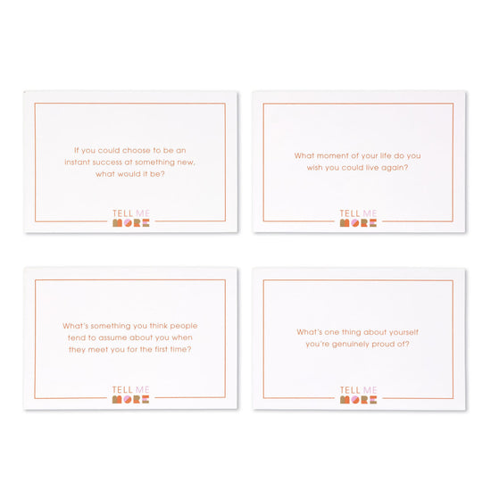 game - card set - tell me more by compendium