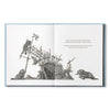 book - chasing dreams (raccoon plush companion) by compendium