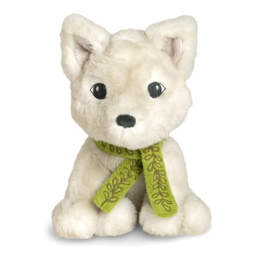 toy - animal plush - arctic fox by compendium