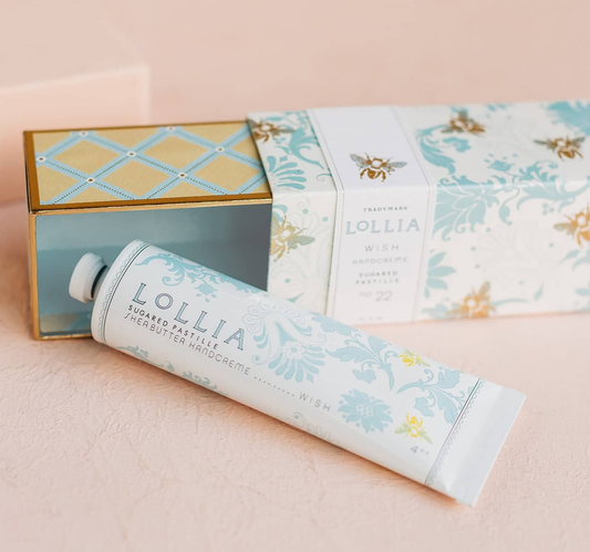 handcreme - shea butter - wish by margot elena (tokyo milk/lollia/infinite she)
