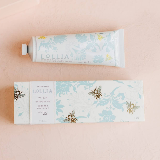 handcreme - shea butter - wish by margot elena (tokyo milk/lollia/infinite she)