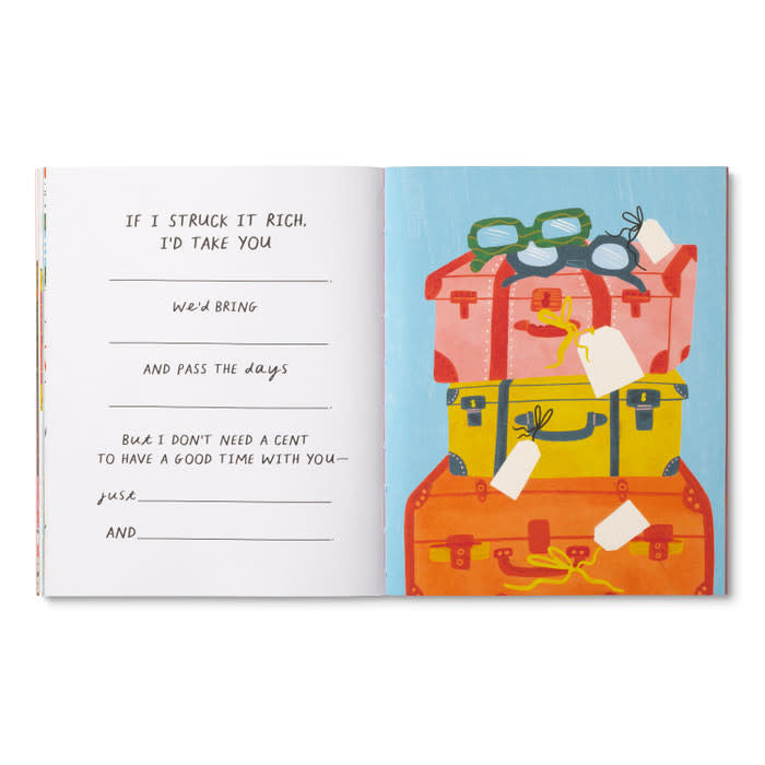 book - so lucky you're my mom by compendium