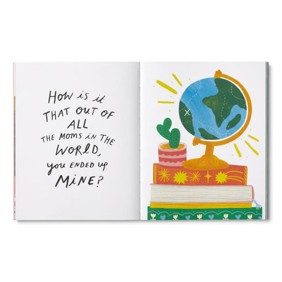book - so lucky you're my mom by compendium