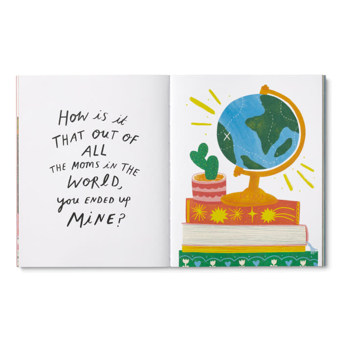 book - so lucky you're my mom by compendium