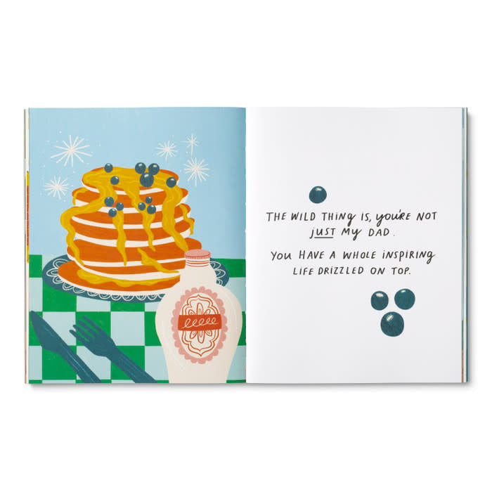 book - so lucky you're my dad by compendium