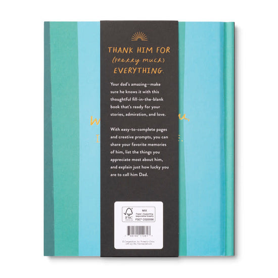 book - so lucky you're my dad by compendium