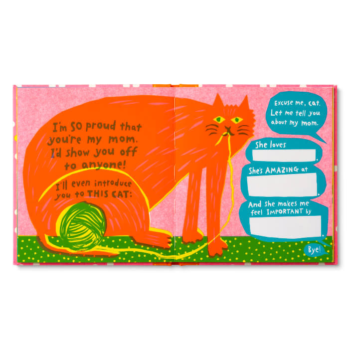 book - mom, i made you a book by compendium