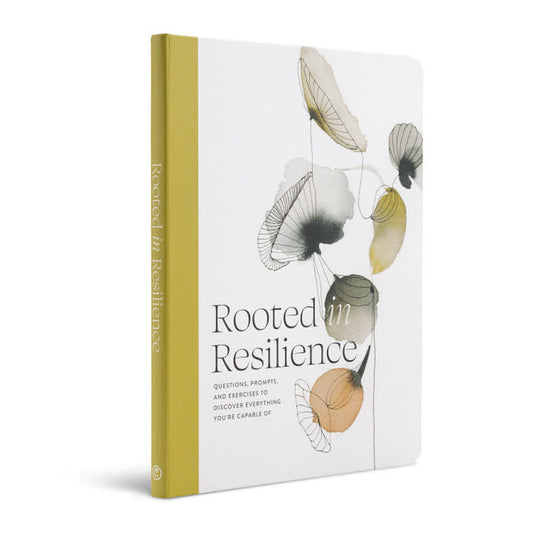 book - guided journal - rooted in resilience by compendium