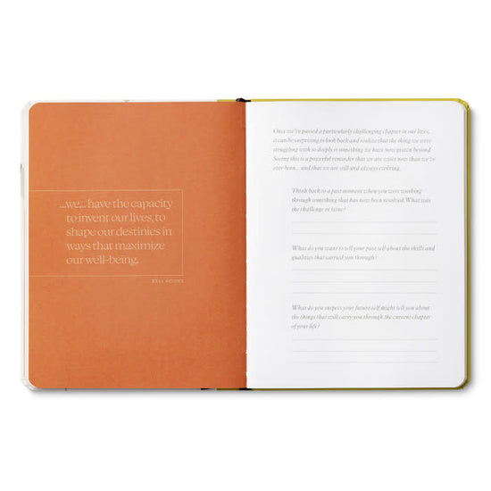 book - guided journal - rooted in resilience by compendium
