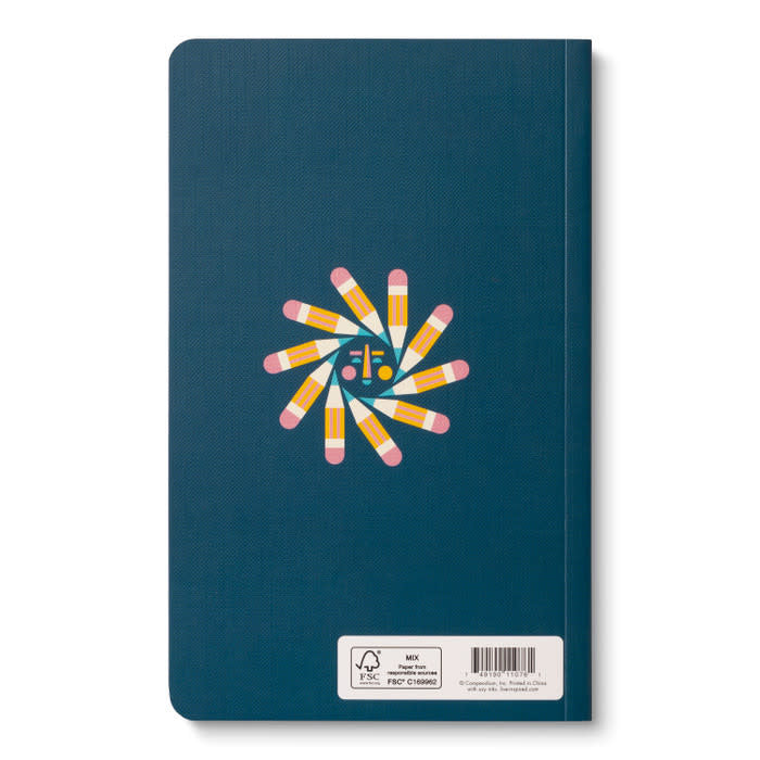 book - "write now" journal - remember, ideas become things by compendium