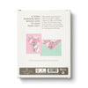 boxed notecards - thank you - pink sketched bouquet - set of 10 by compendium