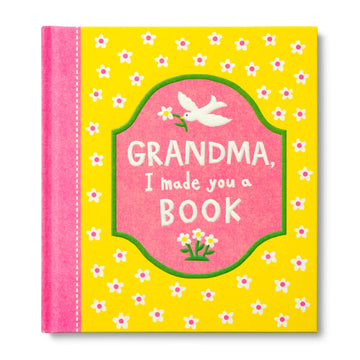book - grandma, i made you a book by compendium
