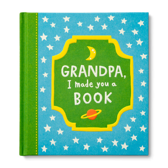 book - grandpa, i made you a book by compendium