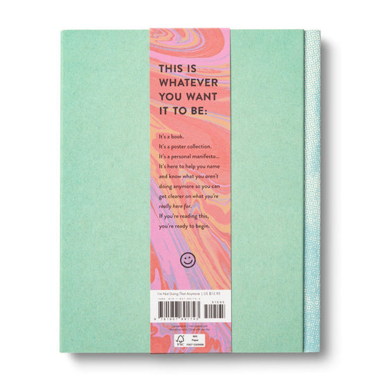 book - i'm not doing that anymore by compendium