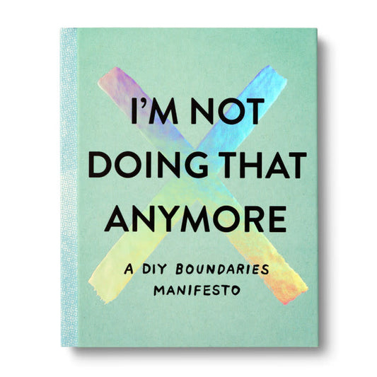 book - i'm not doing that anymore by compendium