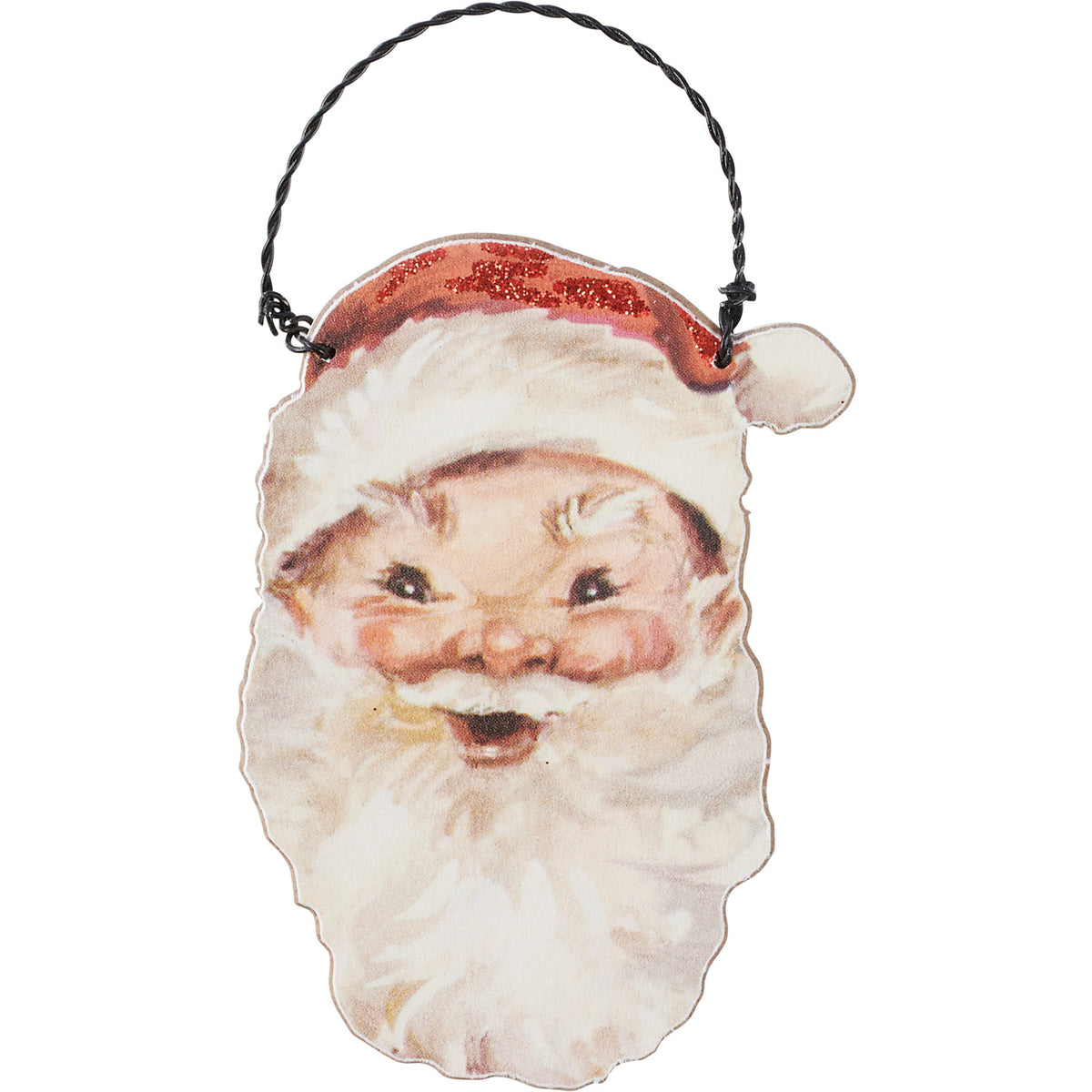 ornament - retro santa (3 styles) by primitives by kathy