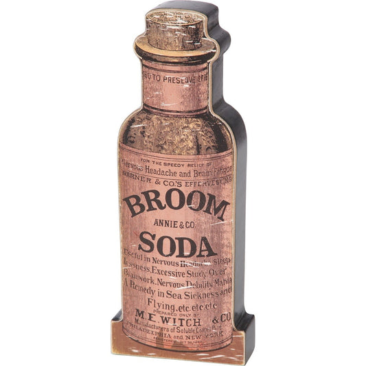 decor - wooden sitter - potions by primitives by kathy