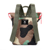 backpack - bantry - recycled canvas - vintage camo by ori london
