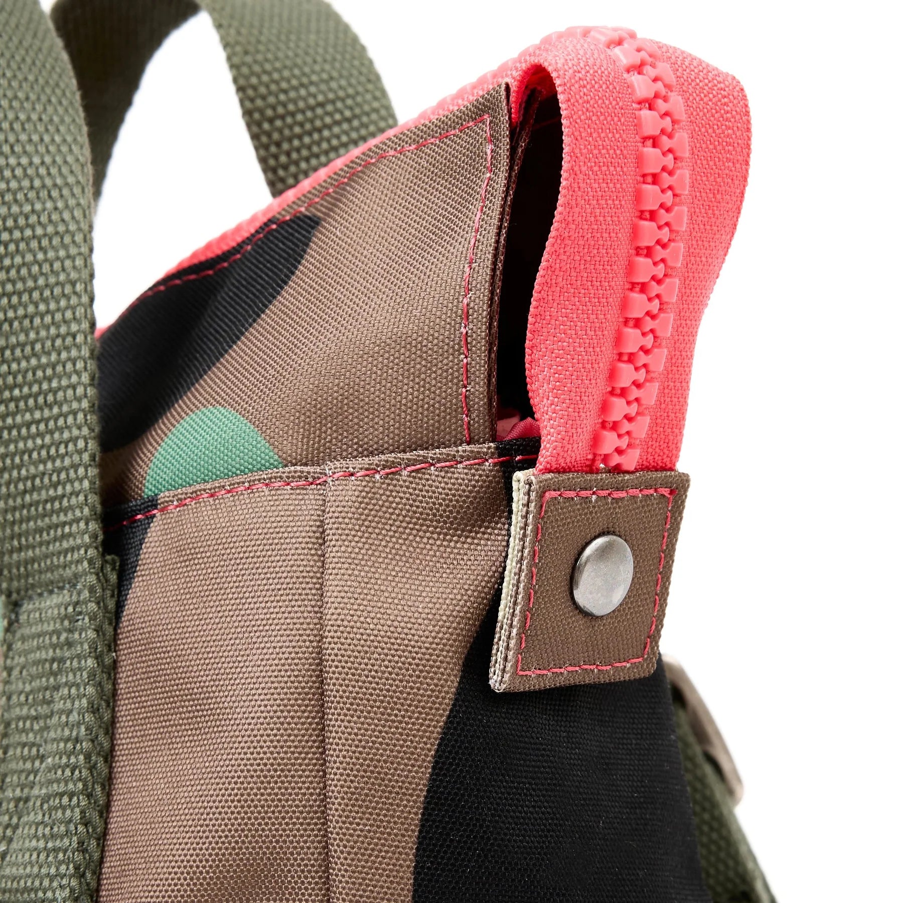 backpack - bantry - recycled canvas - vintage camo by ori london