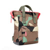 backpack - bantry - recycled canvas - vintage camo by ori london