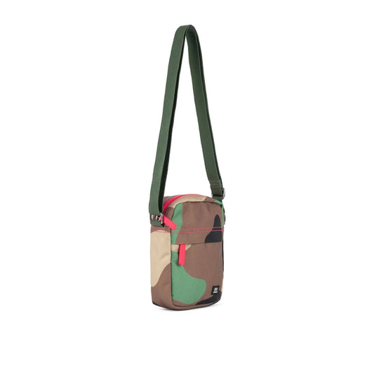 crossbody pocket bag - bond - recycled canvas - vintage camo by ori london