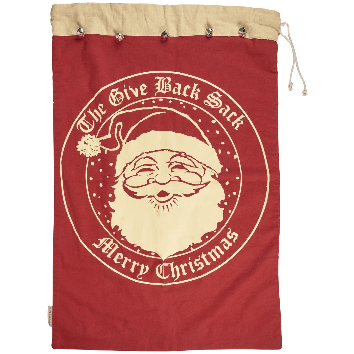 bag - canvas - give back santa sack by primitives by kathy